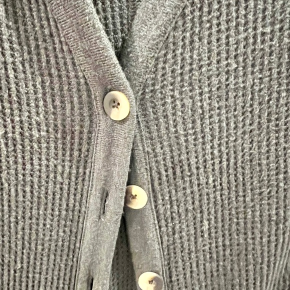 Nation LTD Kate Cardigan / Dress Washed Black Size Small - Picture 4 of 7